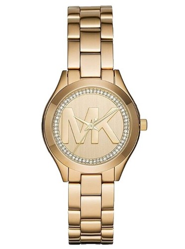 Michael Kors MK3179 Slim Runway Watch Womens Leather Band  display picture 1
