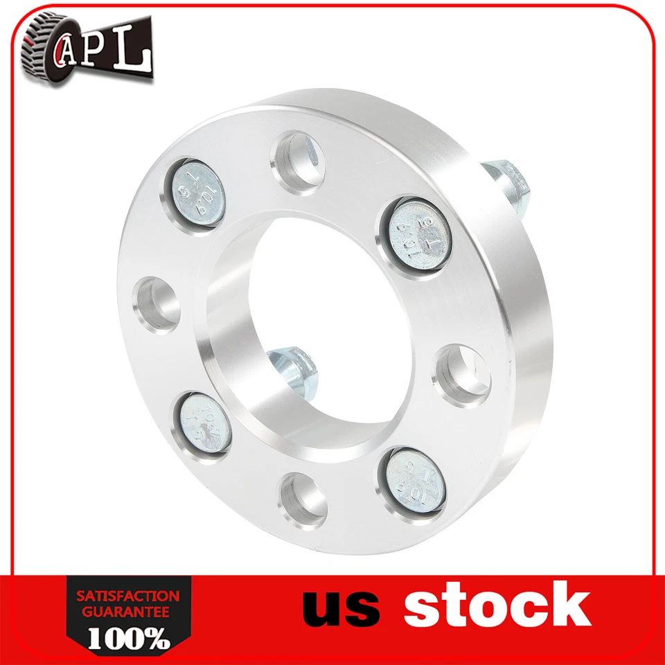 4 件 1 英寸厚轮距 4x4/ 4x101.6 12x1.25 适用于雅马哈 The Drive2 高尔夫球车 — 第 4/4 张图片