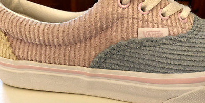 VANS Era Classic Corduroy Skate Shoes US Kids 6 Lilac Snow/Biue Frog