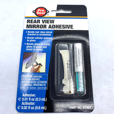 PRO SEAL 61067 Instant Adhesive Rear View Mirror Adhesive Glue ,0.01/0.02 fl.  