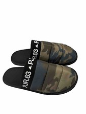 PAJAR Canada Stevie Olive Camo Slip On Slides Slippers Women s 8-8.5