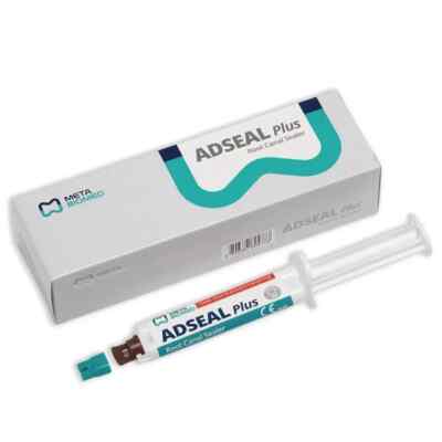 Meta Biomed Adseal Plus Resin Based Root Canal Sealer 13.5g Dual Syr (Free Ship)