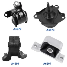 4pcs Engine Transmission Motor Mount Kit for Honda Element 2.4L Automatic AT