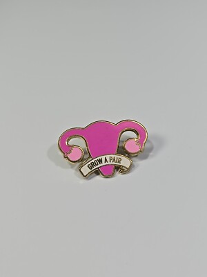 Grow A Pair Ovarian Cancer Awareness Lapel Pin *