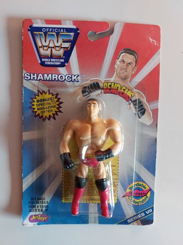 WWF Bend Ems - Ken Shamrock Series 7 - On Card - J...