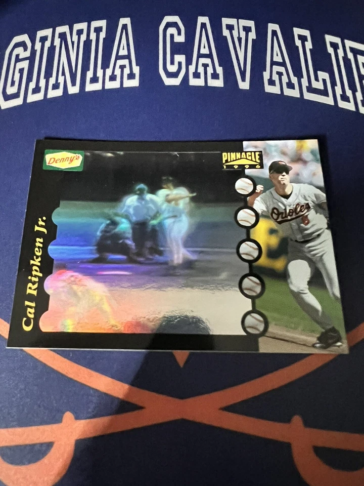 Juego completo de 28 cartas de béisbol Pinnacle Denny’s Hologram 1996 Frank Thomas Maddux Foto 4 de 4