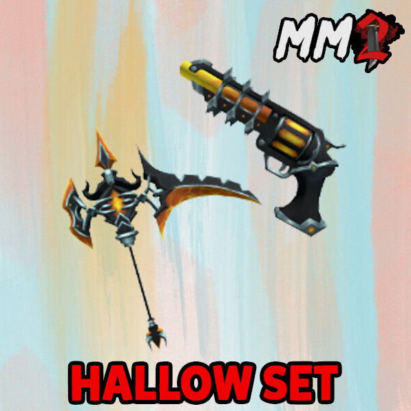 MM2-ROBLOX-MURDER MYSTERY 2 GODLY HALLOW SET HALLOWEEN (FAST