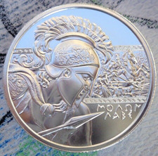 2 oz. 2022 MOLON LABE #1 Type I thick BU round .999 fine silver 87.48 per troy oz