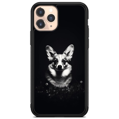 happy corgi puppy art For iPhone 5 5S SE 6 7 8 Plus XR XS Max Shockproof - Picture 21 of 25