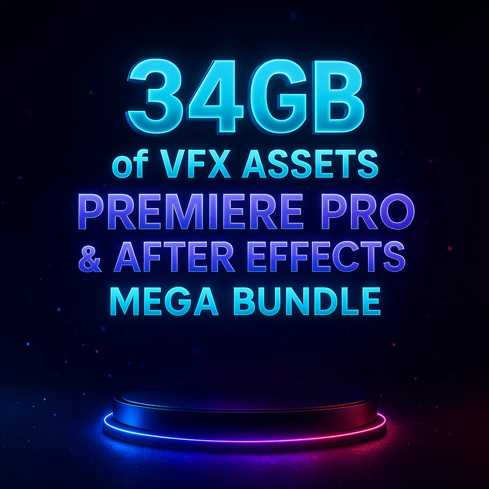 32000+ Premiere Pro Assets Bundle – 34GB VFX, Transitions, Titles, Overlays Glit - Image 2 of 4