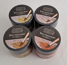 Spectrum noir metallic inks x 4 all swatched Destash Craftroom clearout