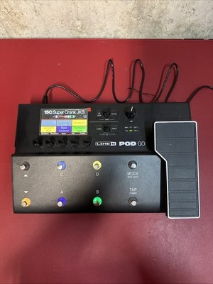 Line 6 Pod Go Guitar Multi-Effects Processor with Power Supply