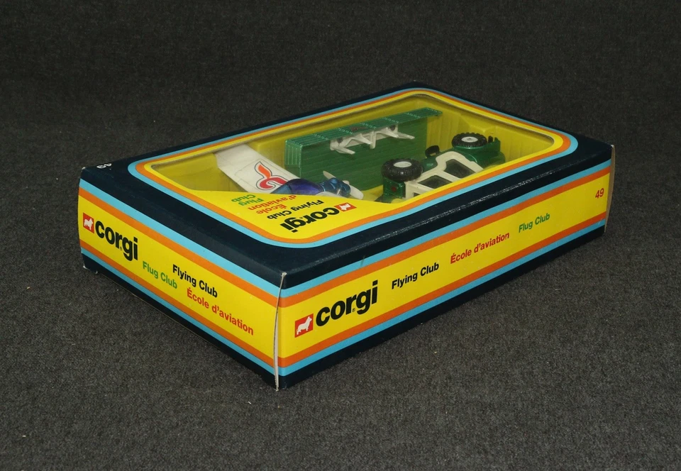 Corgi #49 1978 Flying Club Jeep Nipper Aircraft Plane Window Box MIB - Image 3 of 4