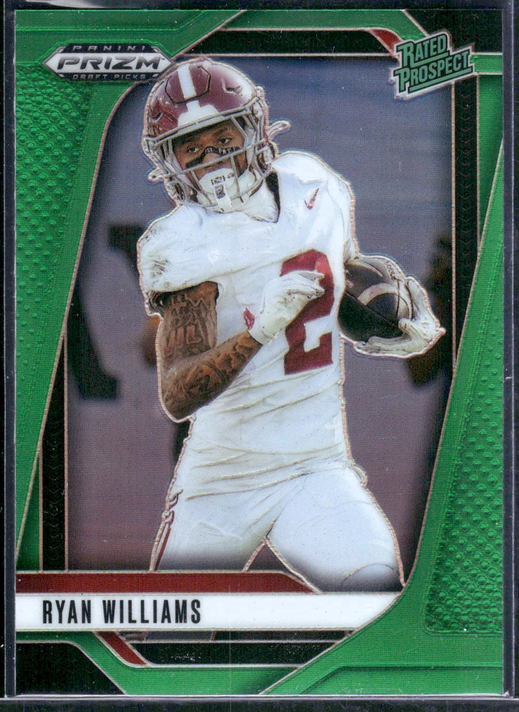 2025 Panini Prizm Draft Picks #151 Ryan Williams Prizms Green