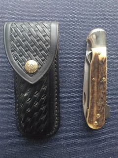 Herbertz Jagdtaschenmesser Messer Taschenmesser Hirschhorn