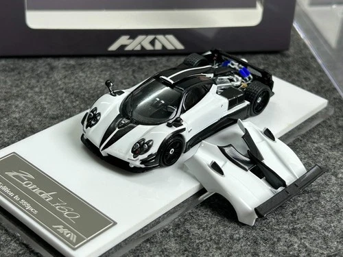 HKM 1:64 Pagani Zonda 760 Roadster Super Racing Diecast Model Car Collection - Picture 20 of 27