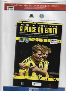 26/27 HEBBURN TOWN V KING`S LYNN TOWN (4 2)(NATIONAL LGE NORTH)(FIRST)