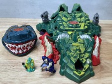 Vintage Bluebird 1993 Mighty Max Lot - Dragon Island  Man Eater, Incomplete