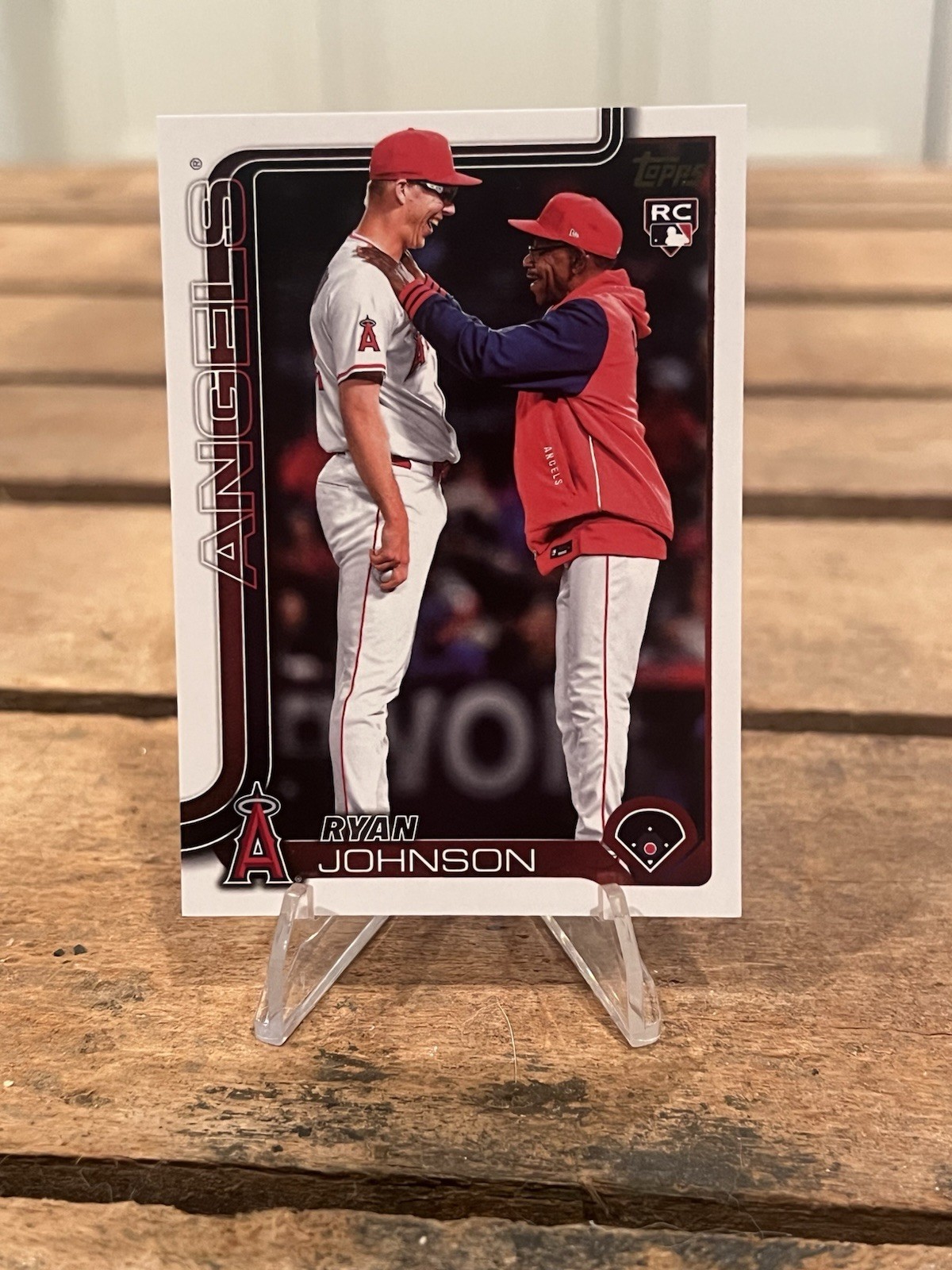 2025 Topps Update Series - Ryan Johnson #US121 Golden Mirror Image Variation SSP