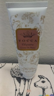 TOCCA Cleopatra Crema Da Mano Hand Cream, Travel Purse Size, 1.5 oz Coconut Shea