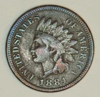 1884 Indian Head Cent Penny