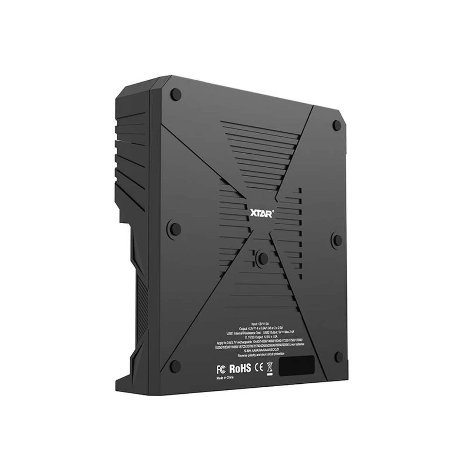 XTAR VP4 Battery Charger Plus Dragon Li - Ion LCD 12V 2.4A TC / Cc / Cv 5V New - Image 2 of 4