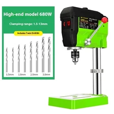 220v Home Bench Drill Mini Bench Drill Small Woodworking Drill Milling Machine