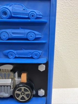 Vintage 1990's HOT WHEELS Car Rolling Carrying Case 20375 ONLY