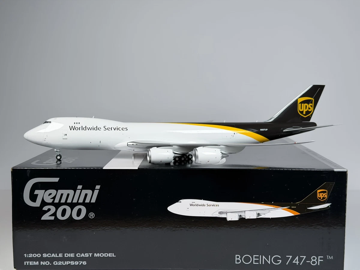 GeminiJets Boeing 747 1:200 Scale Diecast Aircraft & Spacecraft