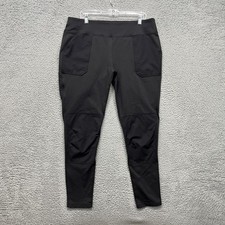 Carhartt Force Leggings Womens XL 16/18 Black Fitted Pocket Workwear Pants Ankle
