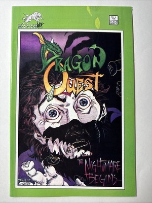 Dragon Quest (1987) # 2 Silverwolf Comic Tim Vigil Art Last Issue
