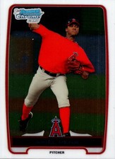 2012 Bowman Chrome Ariel Pena Los Angeles Angels #BCP47