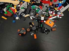 Mixed Lego Lot Lego Marvel, Monster Fighters, Lego City,Bulk, 9461,6866,