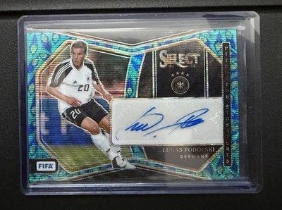 2023-24 Panini Select Fifa Soccer LUKAS PODOLSKI Peacock Autograph Germany