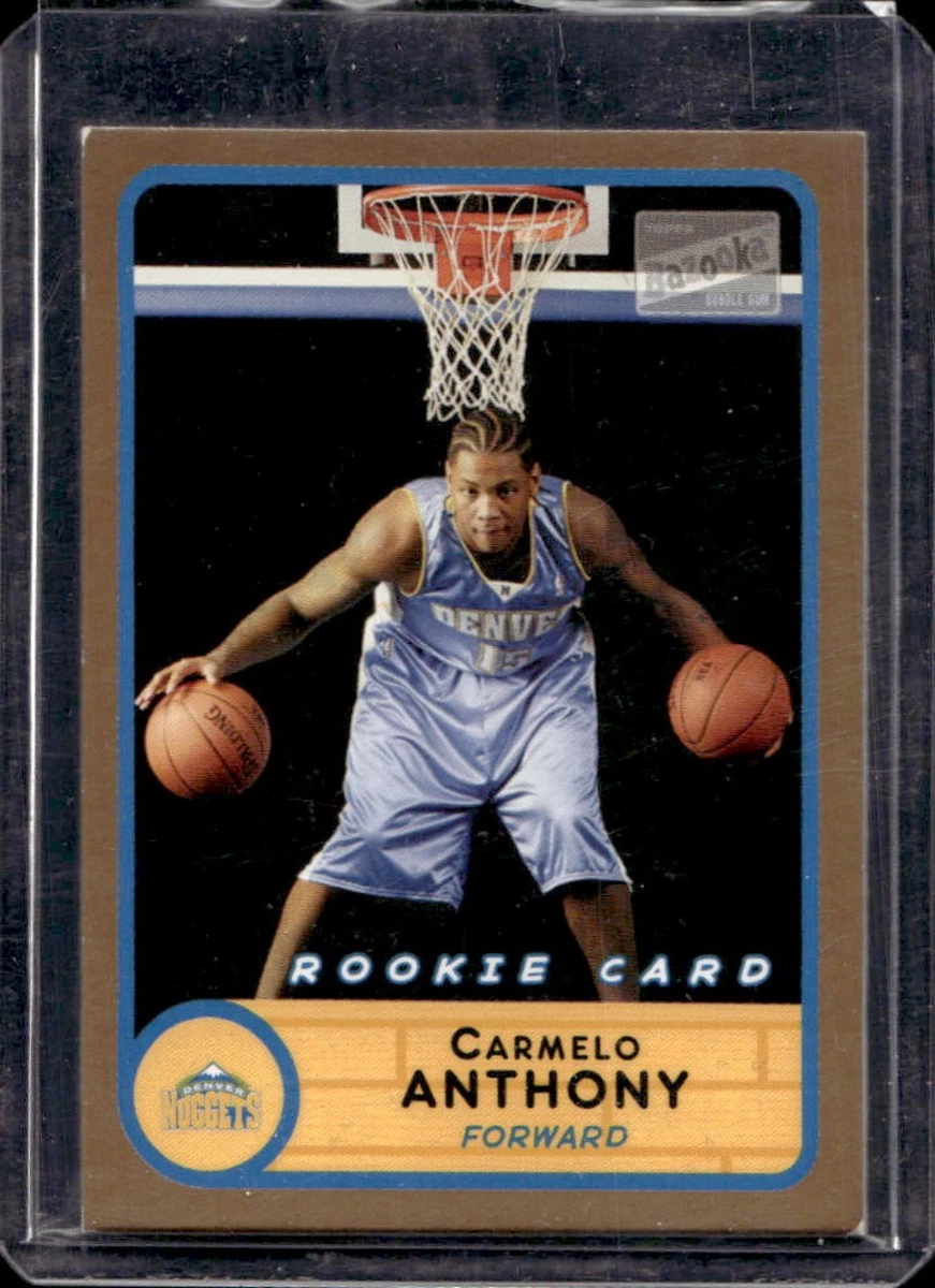 Topps Carmelo Anthony Basketball Rookie Sports Trading Cards