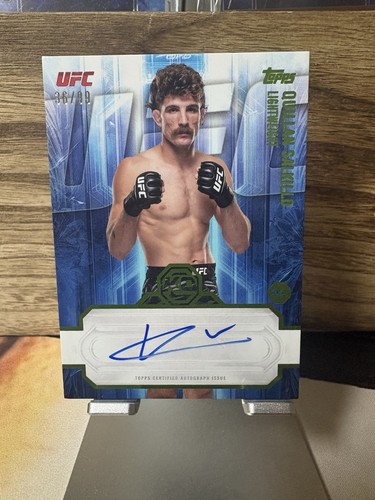 2026 Topps Knockout UFC Quillan Salkilld Rookie  Auto /99 Green