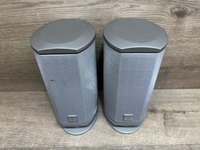 Y2K Pair JVC SP-FSSD770 Bookshelf Speakers Silver 2W for FS-SD770 Micro System