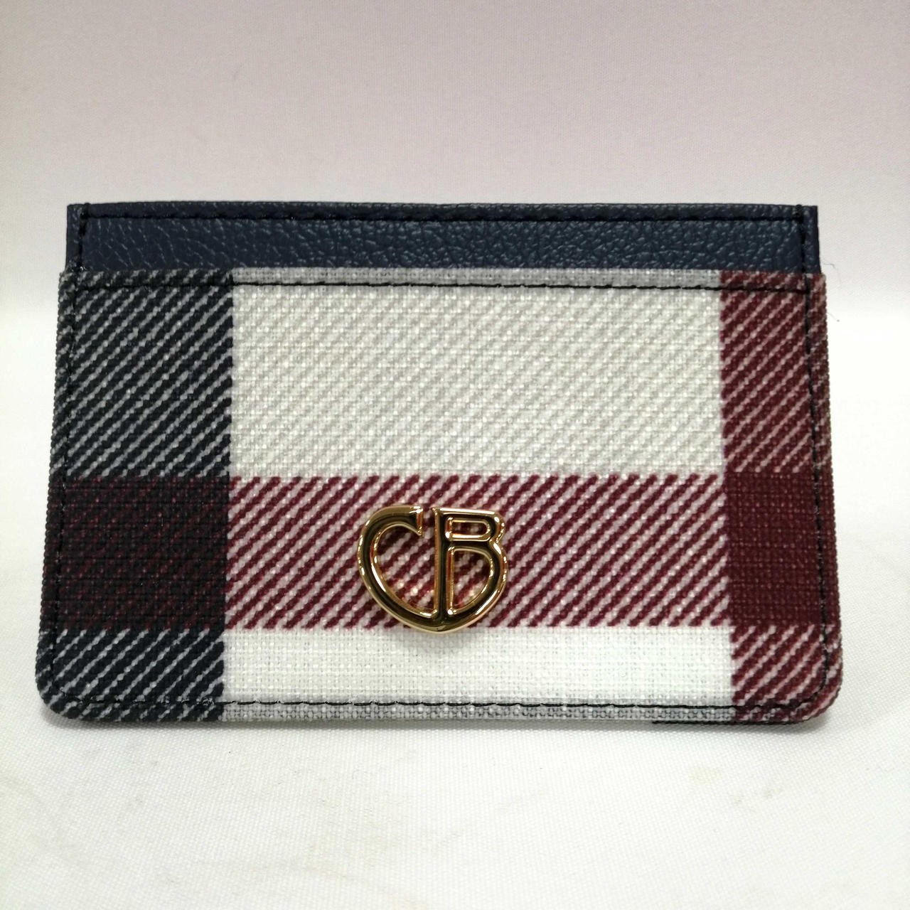 Pass case Model number Multicolor check BLUE LABE… - image 2