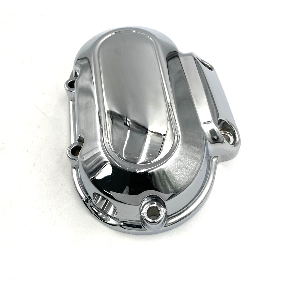 Cubierta lateral de transmisión cromada de 6 velocidades OEM Harley 37182-11 07-16 Touring Foto 3 de 4