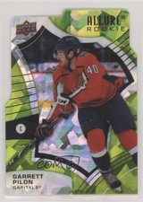 2021-22 Upper Deck Allure Rookies Green Rainbow Die-Cut 20/99 Garrett Pilon 0cq4