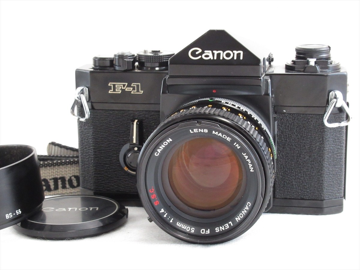 Canon F-1 s.s.c FD50 f 1.4
