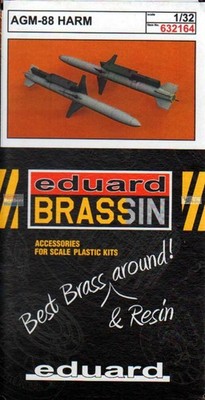 EDU632164 1:32 Eduard Brassin AGM-88 Harm Missile Set