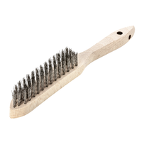 Lessmann HandbüRste 4-Reih. MES Gewellt 0.25 Mm 107441