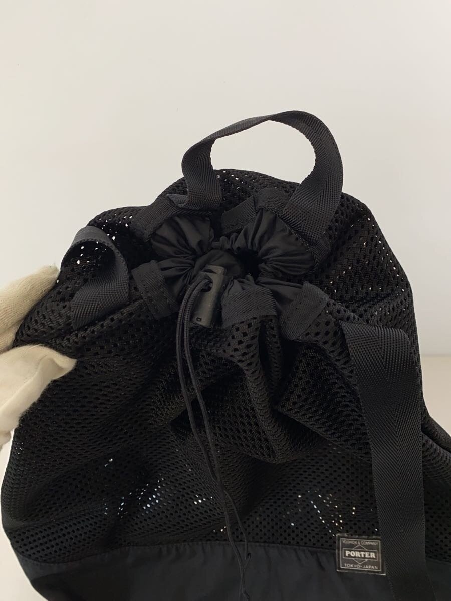 PORTER SCREEN Knapsack Backpack, Polyester, Black… - image 9