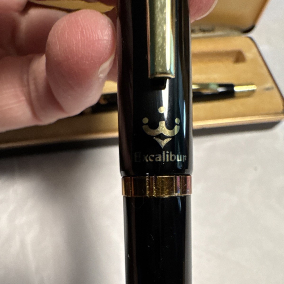 Pentel EXCALIBUR シヴァルレスク　ボールペン Excalibur Pentel Fine Point Pen & 0.7mm Pencil Set with Case | eBay