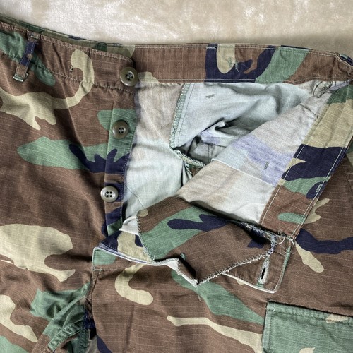 US Military Camo Ripstop Pants Sz Large 36x30 (See Tag Sz Range) Cargo Surplus - Picture 12 of 19