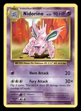 2016 nidorino pokemon card value Nidorino 2016 Pokemon XY Evolution 44/108 Reverse Holo Foil Uncommon LP 1215#263