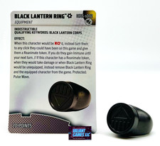 DC Heroclix Black Lantern Ring DCP25-s002 Convention Exclusive