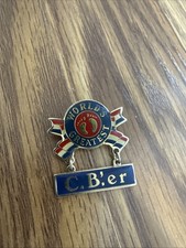 World's C.B.er Pin, Hang Ten Jewelry Co 1981, Vintage Enamel Pin, Trucking Pin