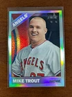 2015 Topps Heritage Chrome Refractor /566 Mike Trout 🔥 #THC-500 Angels